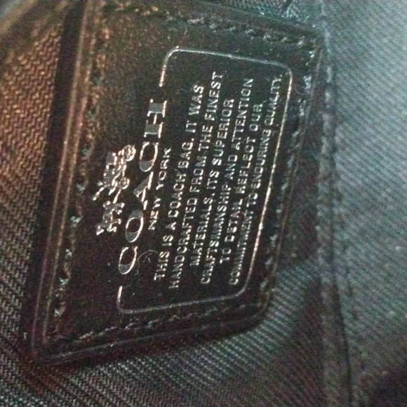 Coach Black Pebbled Leather Clutch/Small Purse - Picture 11 of 11